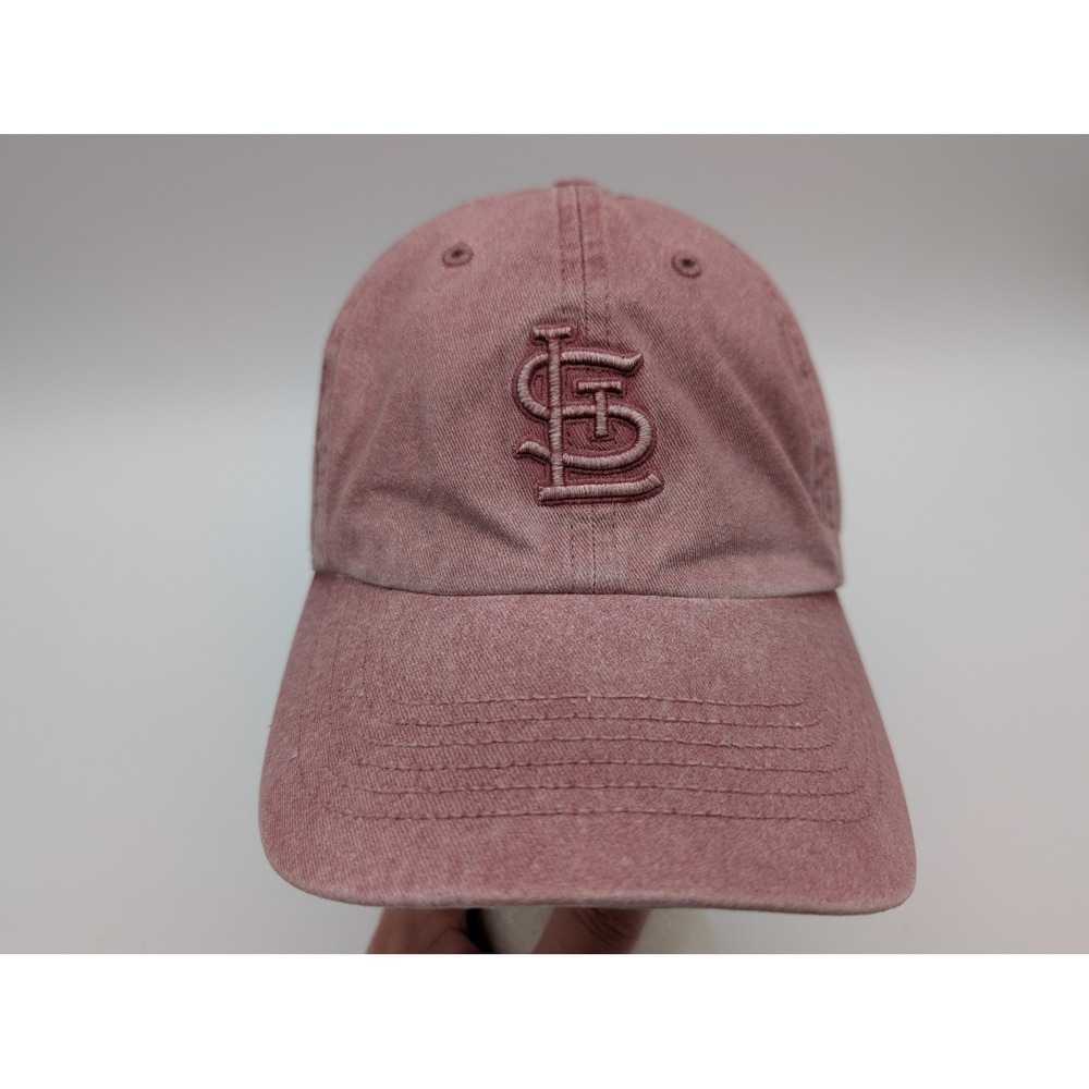 47 Brand St. Louis Cardinals Hat Womens Faded Red Adjustable Baseball Cap MLB
